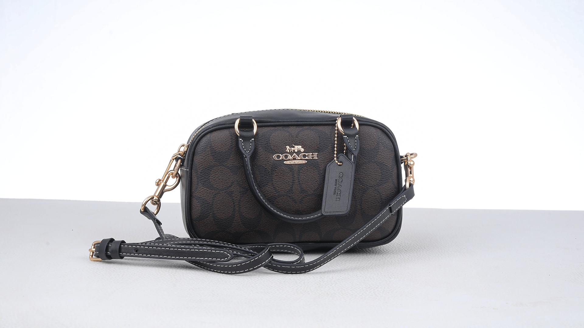 Satchel Crossbody Bag In Signature Canvas