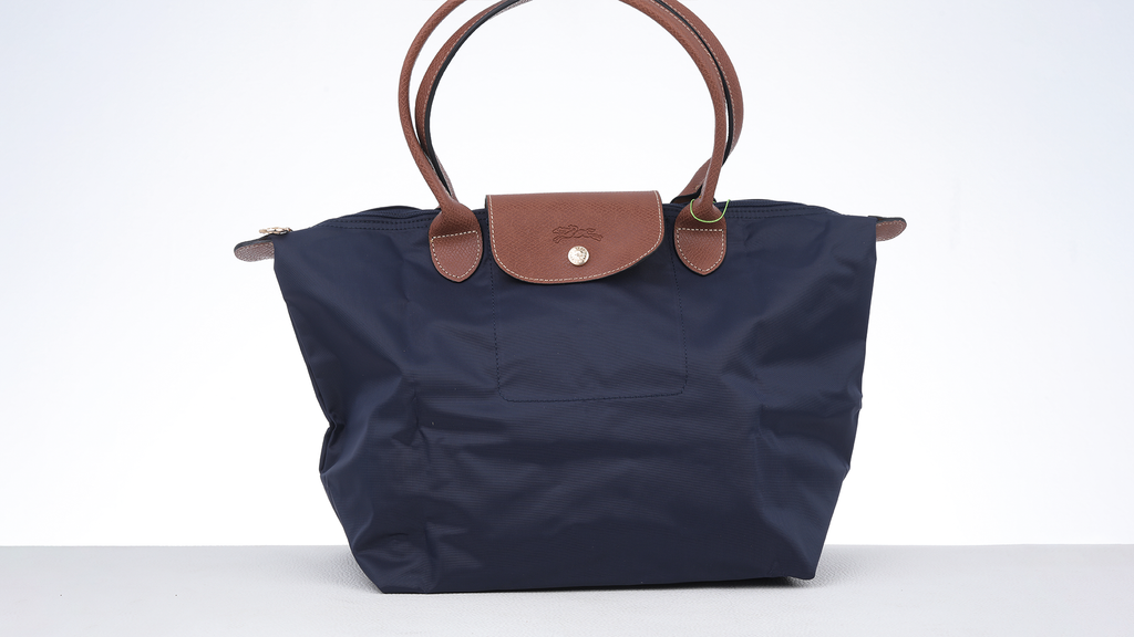 Longchamp Chic Frech Medium Leather Tote Bag
