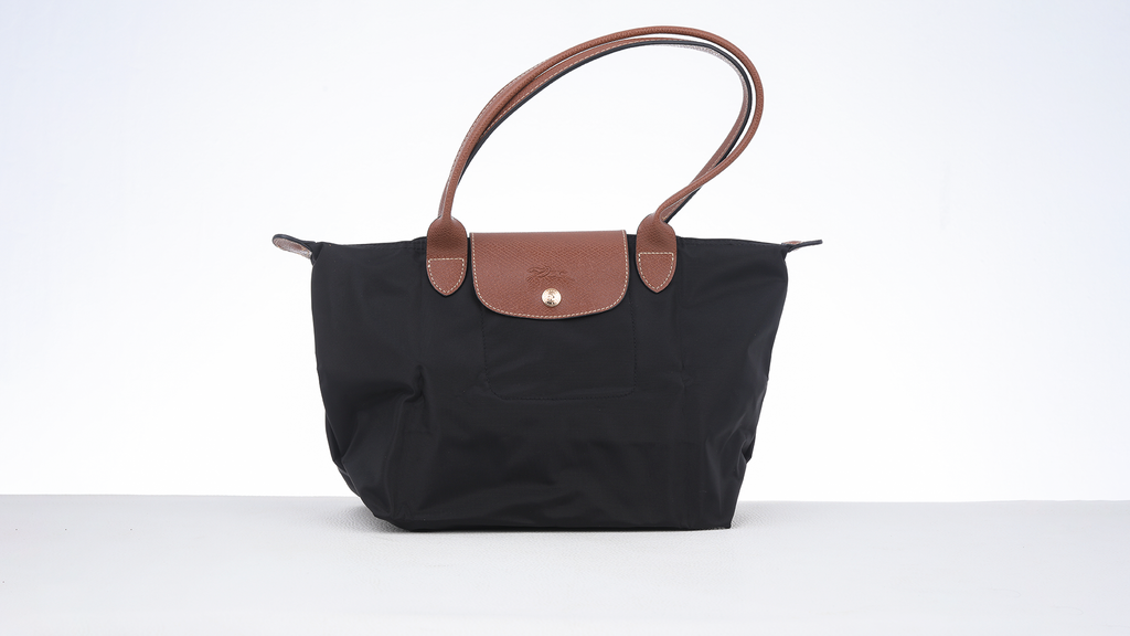Longchamp Chic Frech Medium Leather Tote Bag