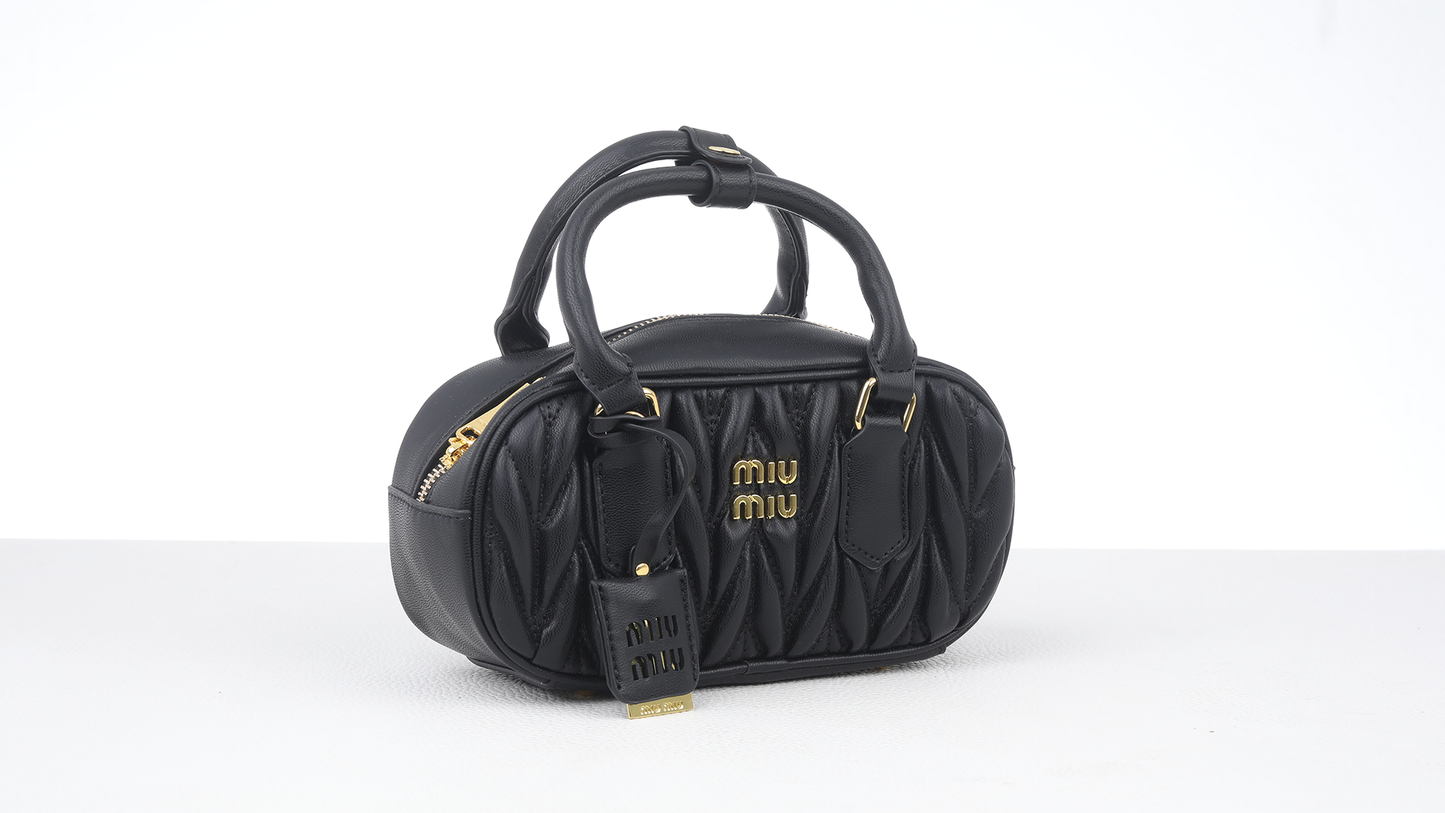 Matelassé Mini Bowling Bag
