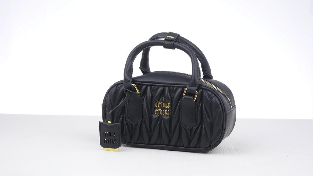 Matelassé Mini Bowling Bag