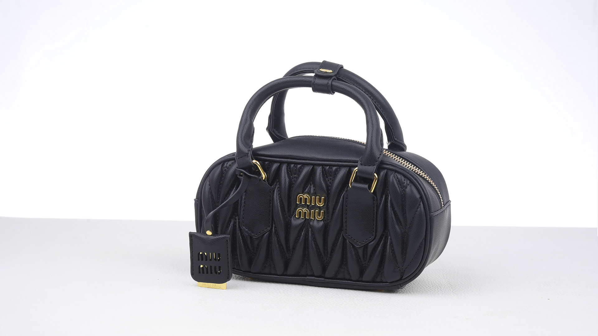 Matelassé Mini Bowling Bag