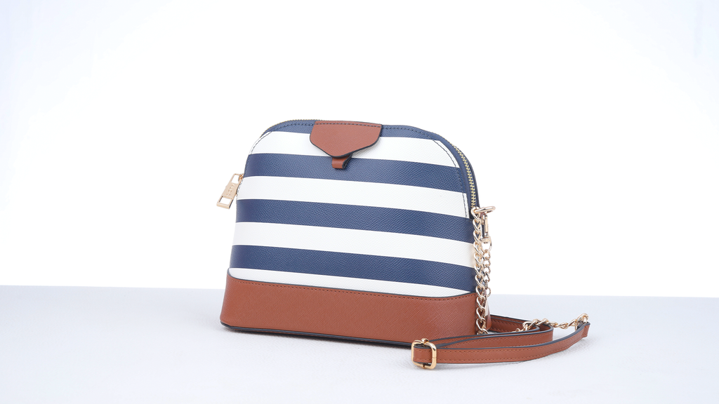 mini striped bag