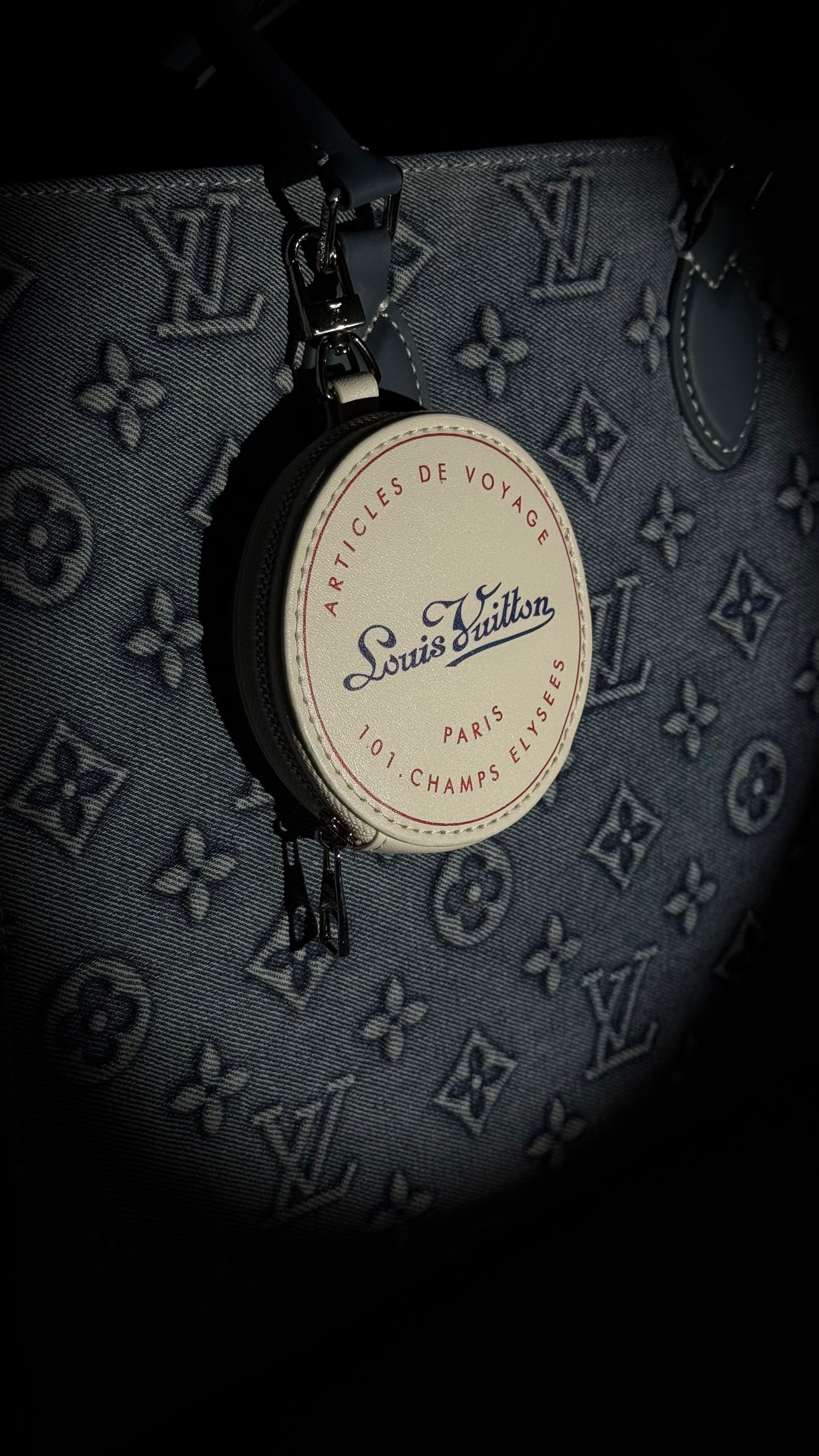 OnTheGo MM bag Monogram Denim